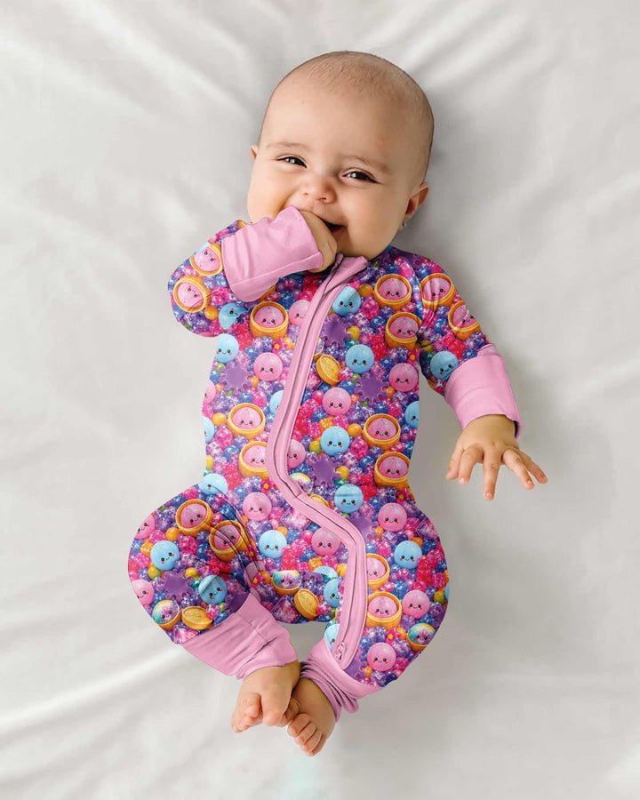 Gerippte Babykleidung mit individuellem Foto - Weich &amp; Skizzenhaft