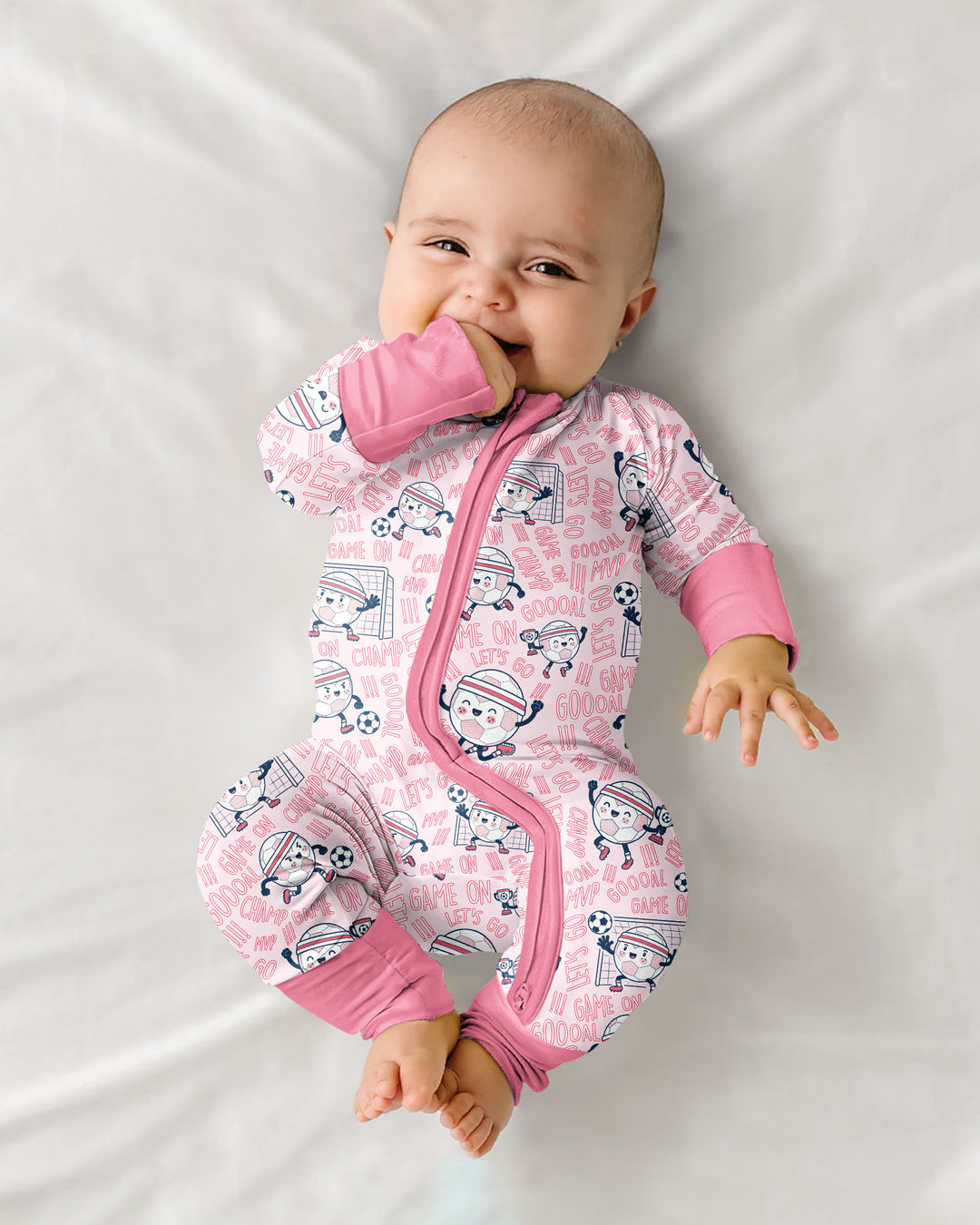 Gerippte Babykleidung mit individuellem Foto - Weich &amp; Skizzenhaft