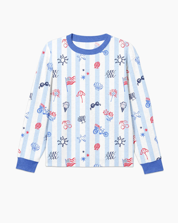 Vorlage Herren-Pyjama-Set
