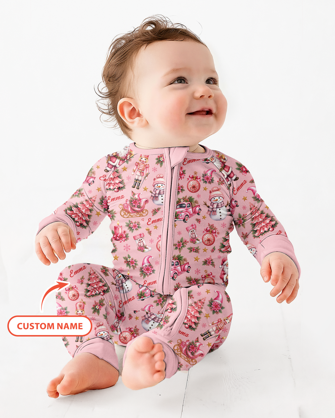 Christmas Tree Pinky Bamboo Convertible Zippy