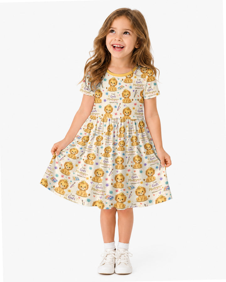 Vorlage Bambus Twirl Kleid