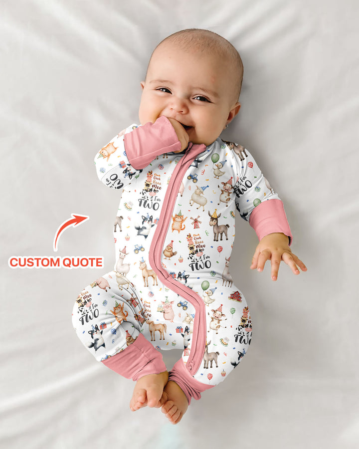 Gerippte Babykleidung mit individuellem Foto - Weich &amp; Skizzenhaft