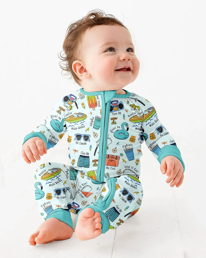 Gerippte Babykleidung mit individuellem Foto - Weich &amp; Skizzenhaft