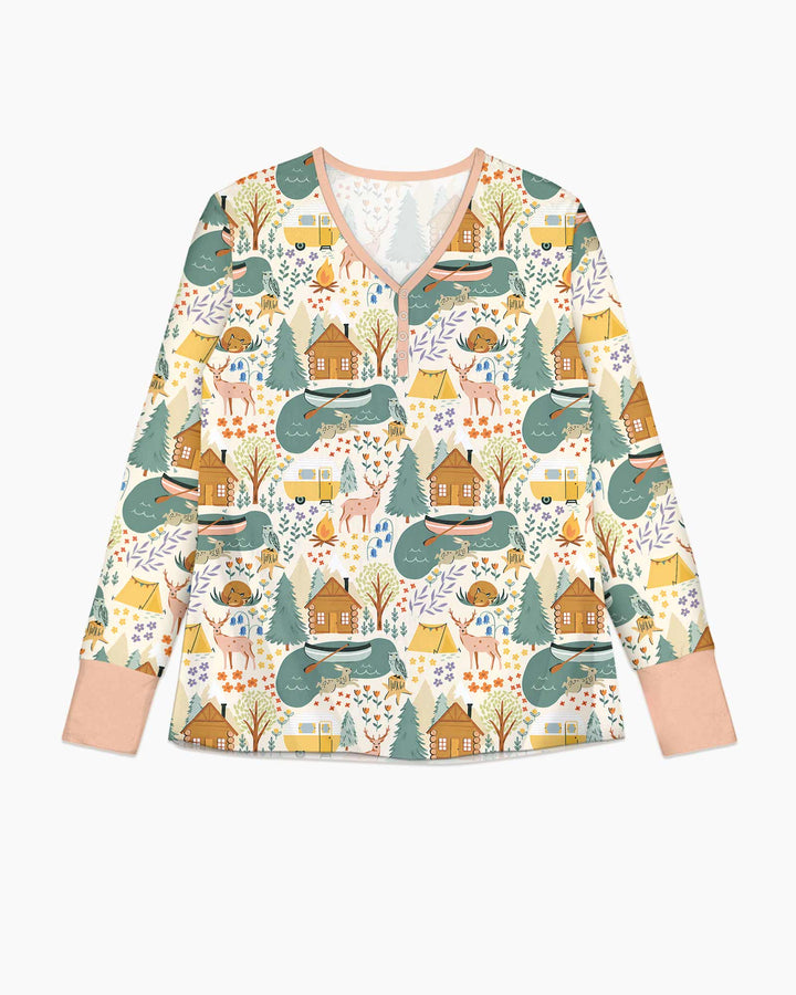 Vorlage Bambus Damen Pyjama Set