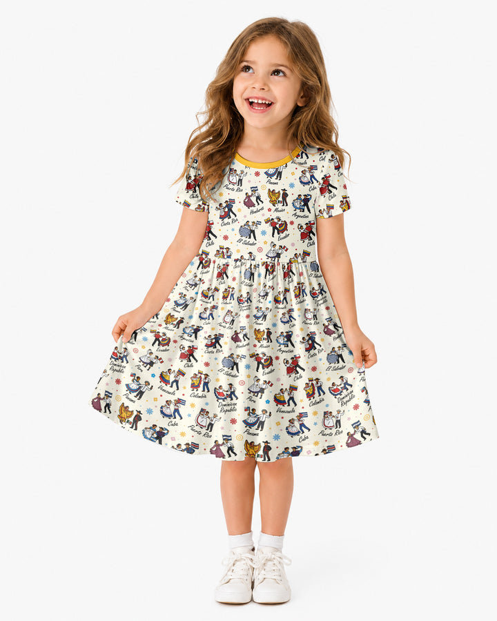 Vorlage Bambus Twirl Kleid