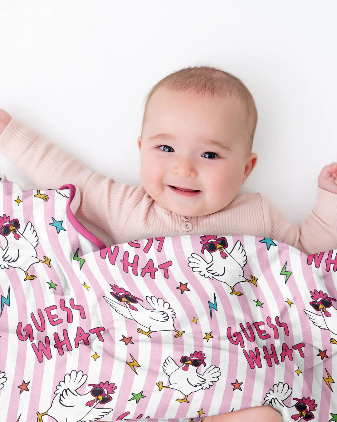 Guess What? Chicken Butt! Bamboo Blanket