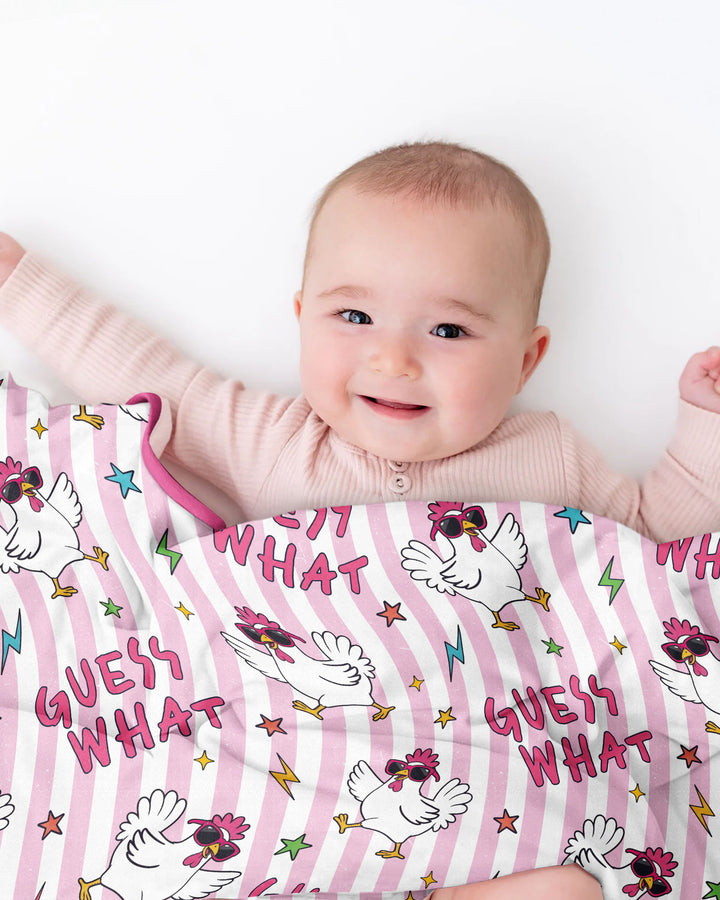 Guess What? Chicken Butt! Bamboo Blanket