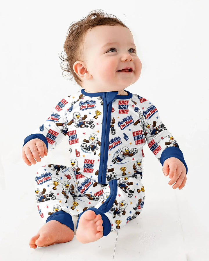 Gerippte Babykleidung mit individuellem Foto - Weich &amp; Skizzenhaft