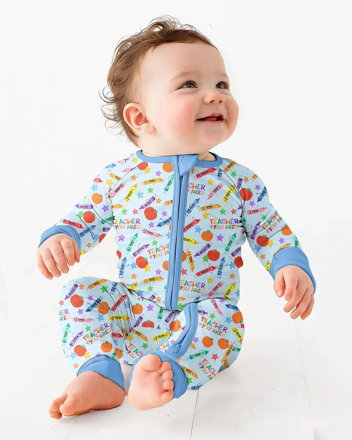 Gerippte Babykleidung mit individuellem Foto - Weich &amp; Skizzenhaft