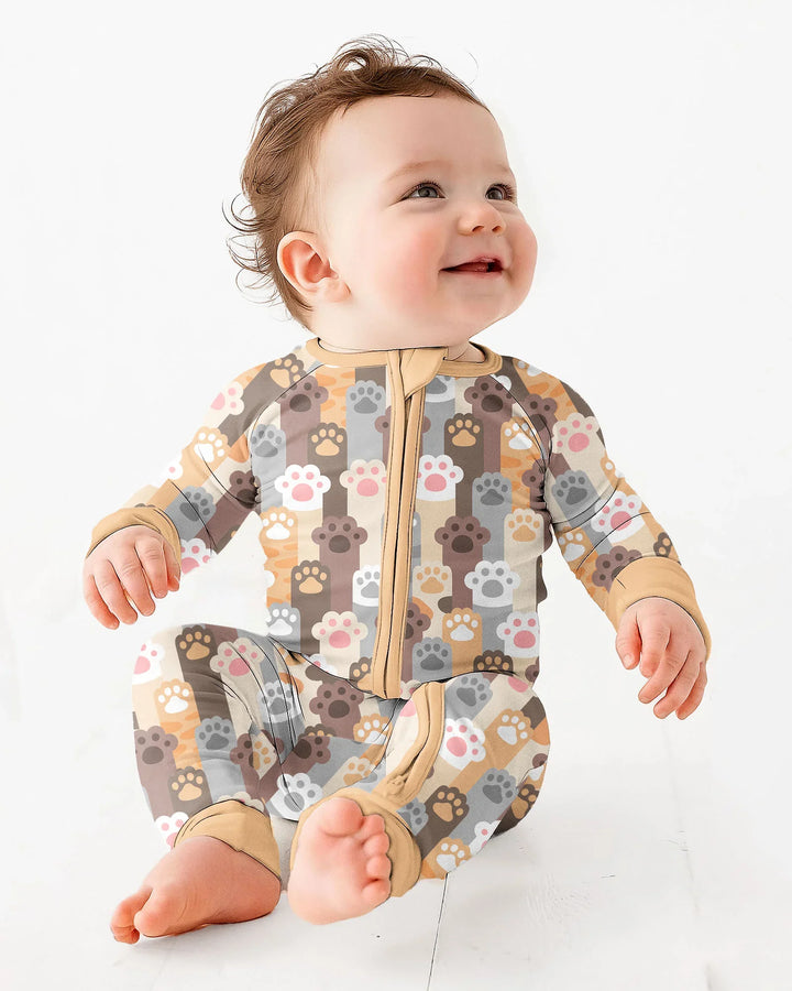 Gerippte Babykleidung mit individuellem Foto - Weich &amp; Skizzenhaft