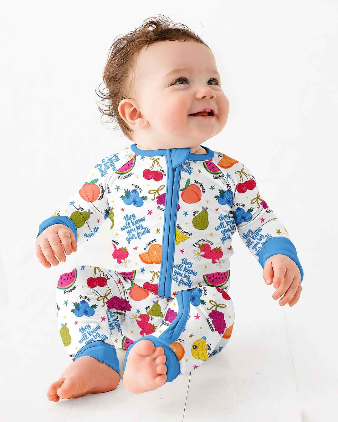 They Will Know You By Your Fruits Bamboo Convertible Zippy