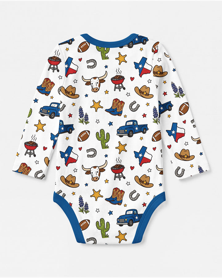 Someone in Texas Loves Me Bamboo Bodysuit