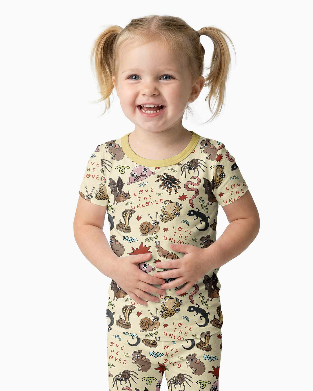 Love the Unloved Bamboo Two Piece Short Sleeve Pajama Set