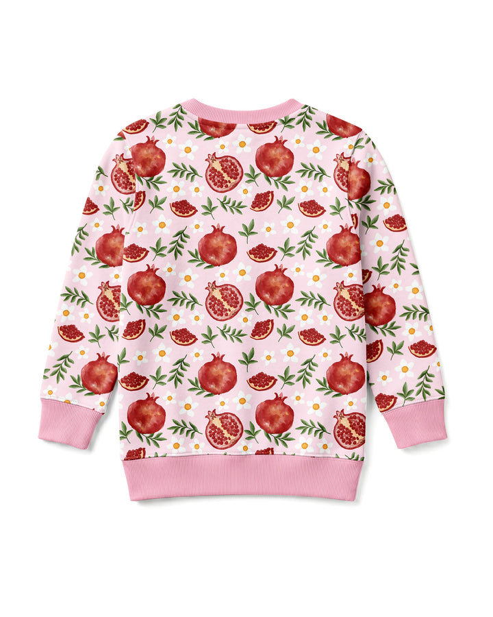 Sweatshirt mit Rundhalsausschnitt aus Bambusfaser