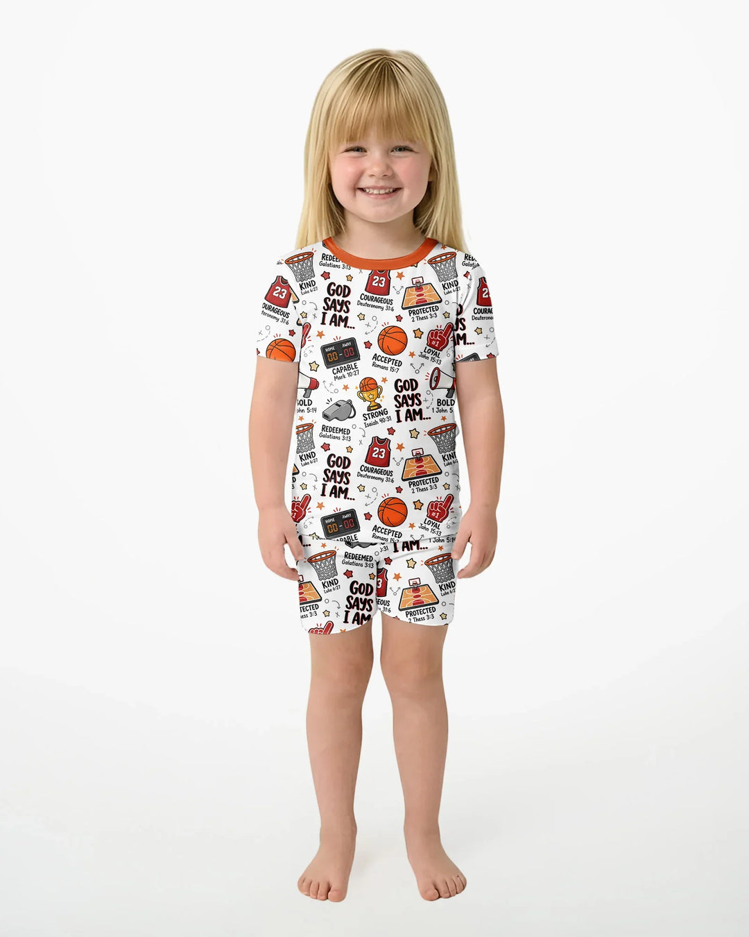 Schlafanzug-Set zweiteilig, kurze Ärmel, kurze Hose, Bambus