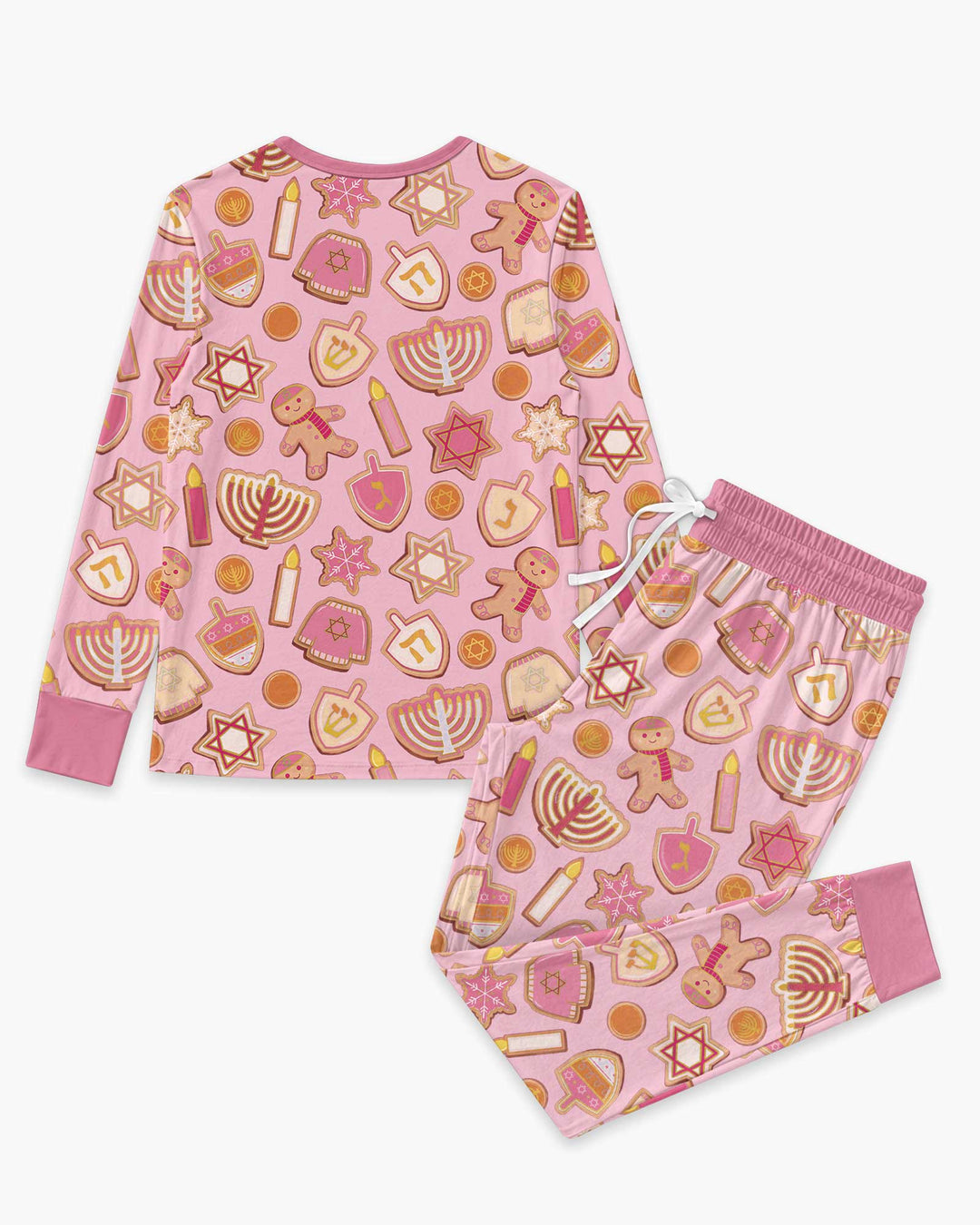 Hanukkah Cookies Bamboo Women Pajama Set