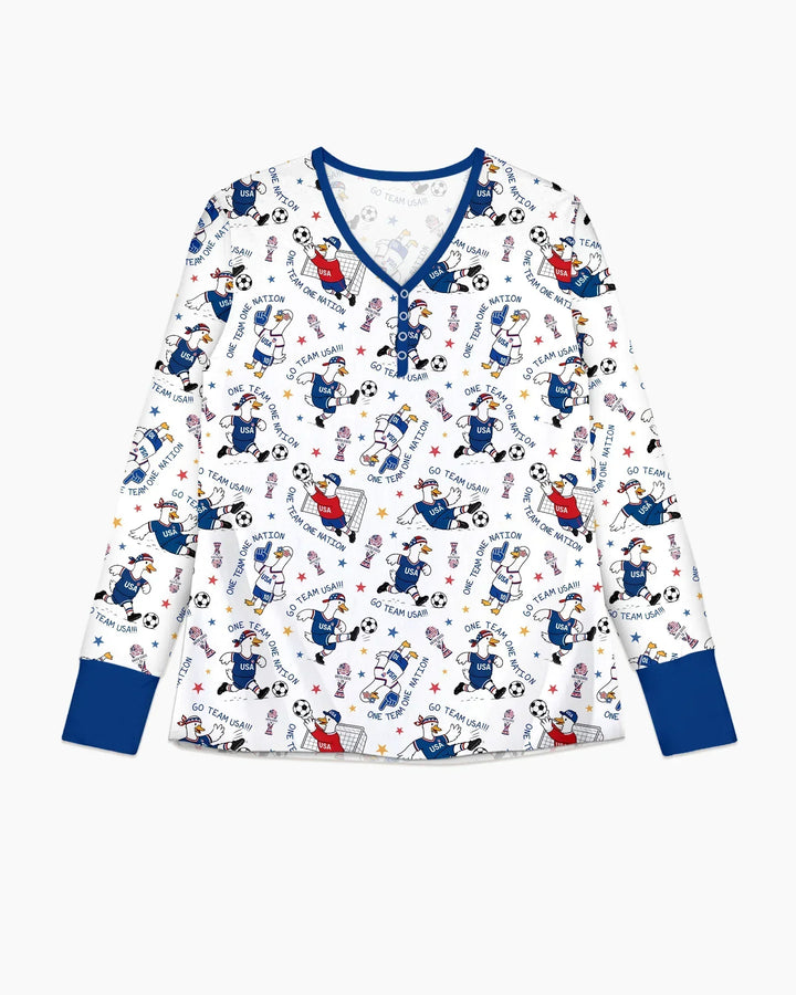 Vorlage Bambus Damen Pyjama Set