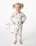Marian Garden Bamboo Two Piece Long Sleeve Pajama Set