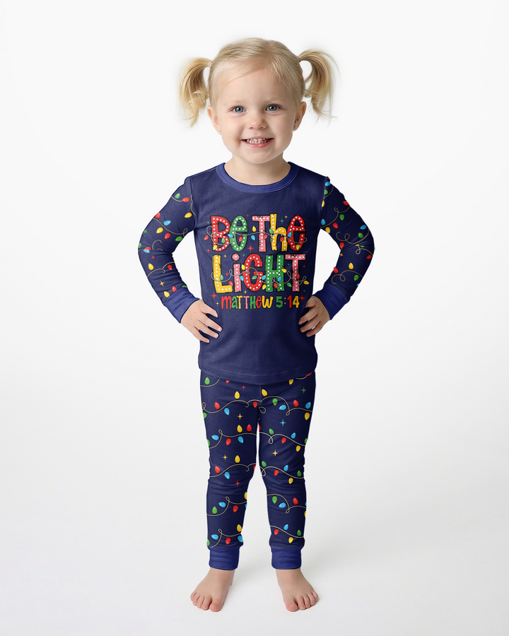 Be The Light Bamboo Two Piece Long Sleeve Pajama Set