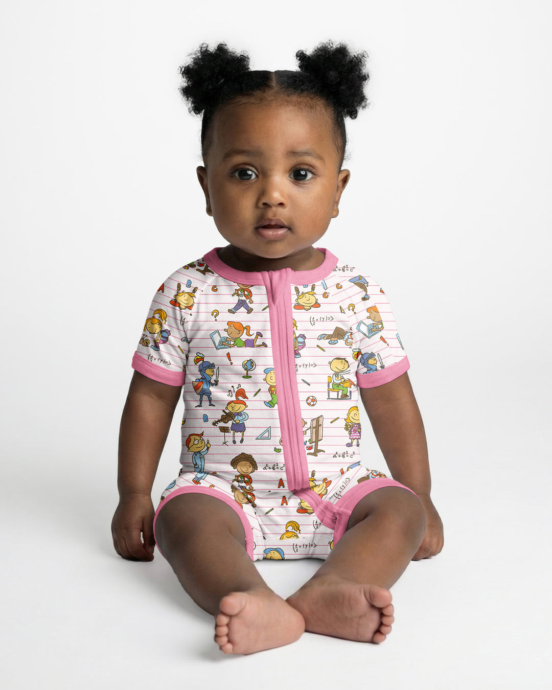 School Days Adventure Bamboo Shorty Zippy