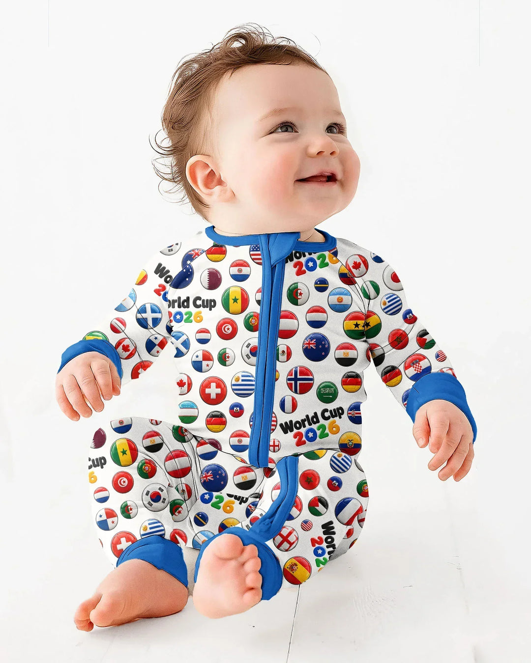 Gerippte Babykleidung mit individuellem Foto - Weich &amp; Skizzenhaft