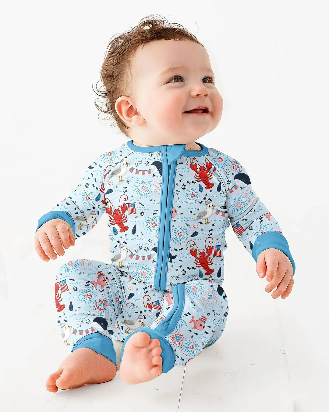 Gerippte Babykleidung mit individuellem Foto - Weich &amp; Skizzenhaft