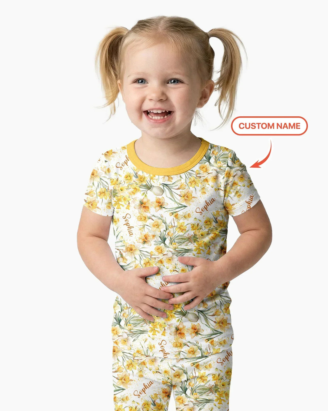 Zweiteiliges, kurzärmliges Pyjama-Set mit Marienkäfern