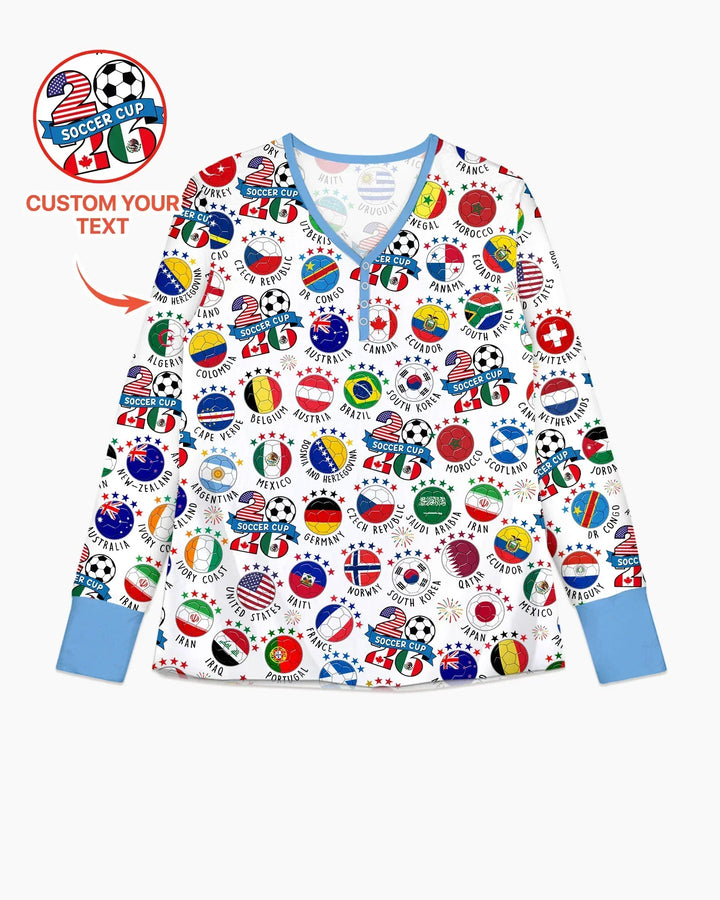 Vorlage Bambus Damen Pyjama Set
