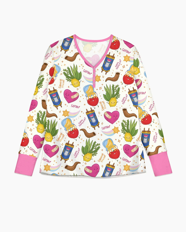 Vorlage Bambus Damen Pyjama Set