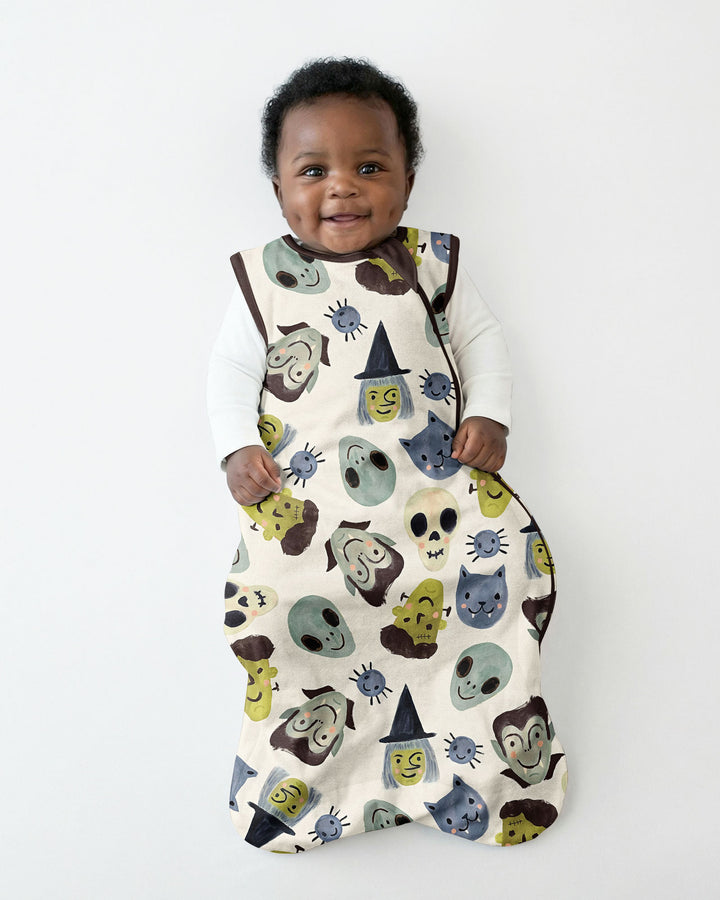 Halloween Face Bamboo Sleep Bag
