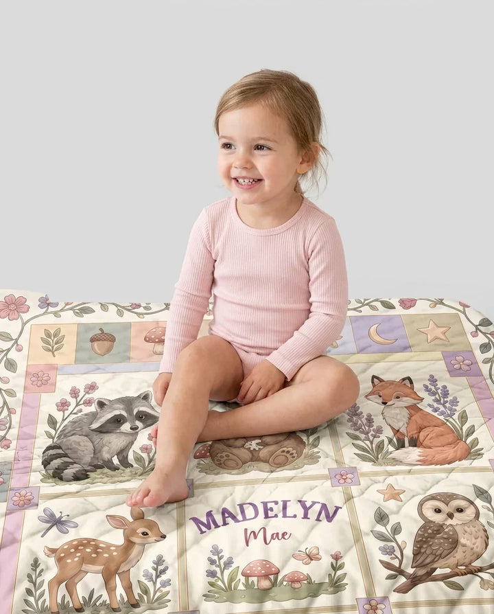 Vorlage Quilt Decke