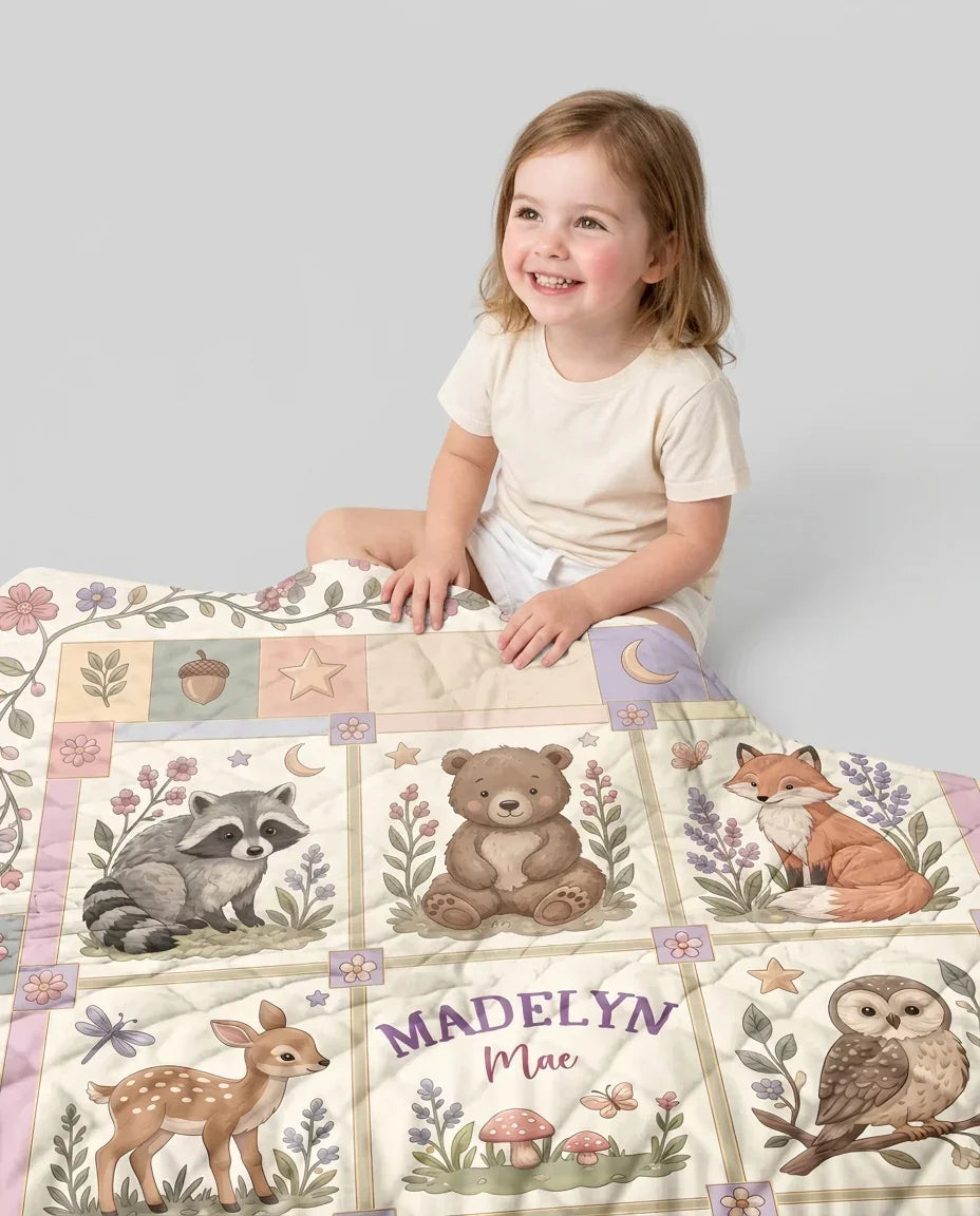 Vorlage Quilt Decke
