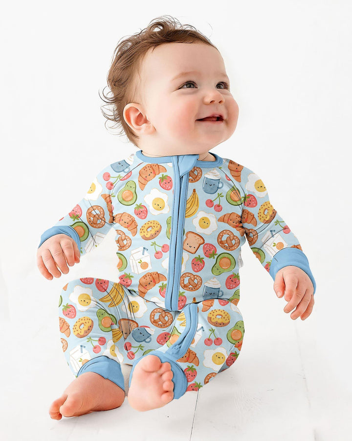 Gerippte Babykleidung mit individuellem Foto - Weich &amp; Skizzenhaft