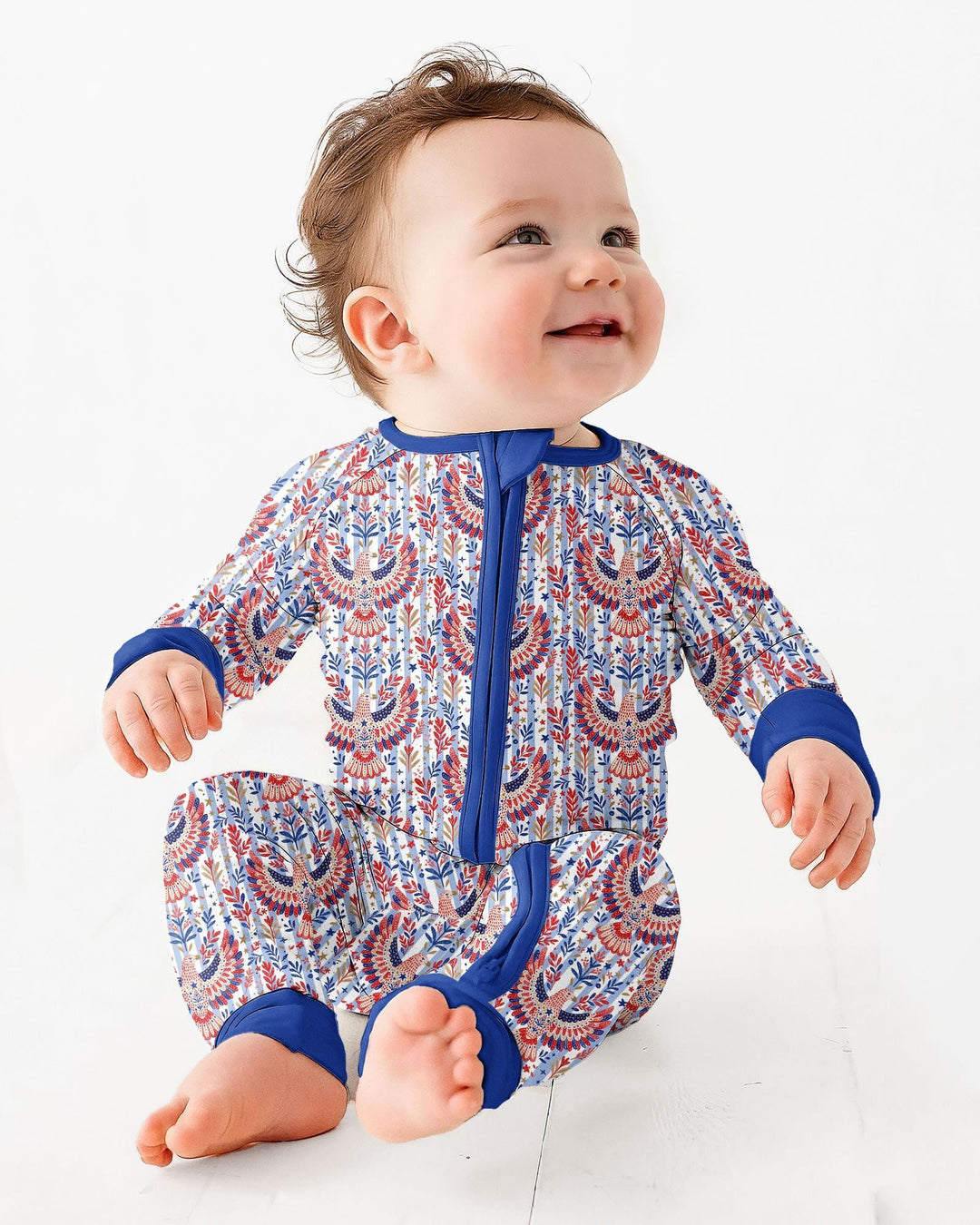 Gerippte Babykleidung mit individuellem Foto - Weich &amp; Skizzenhaft
