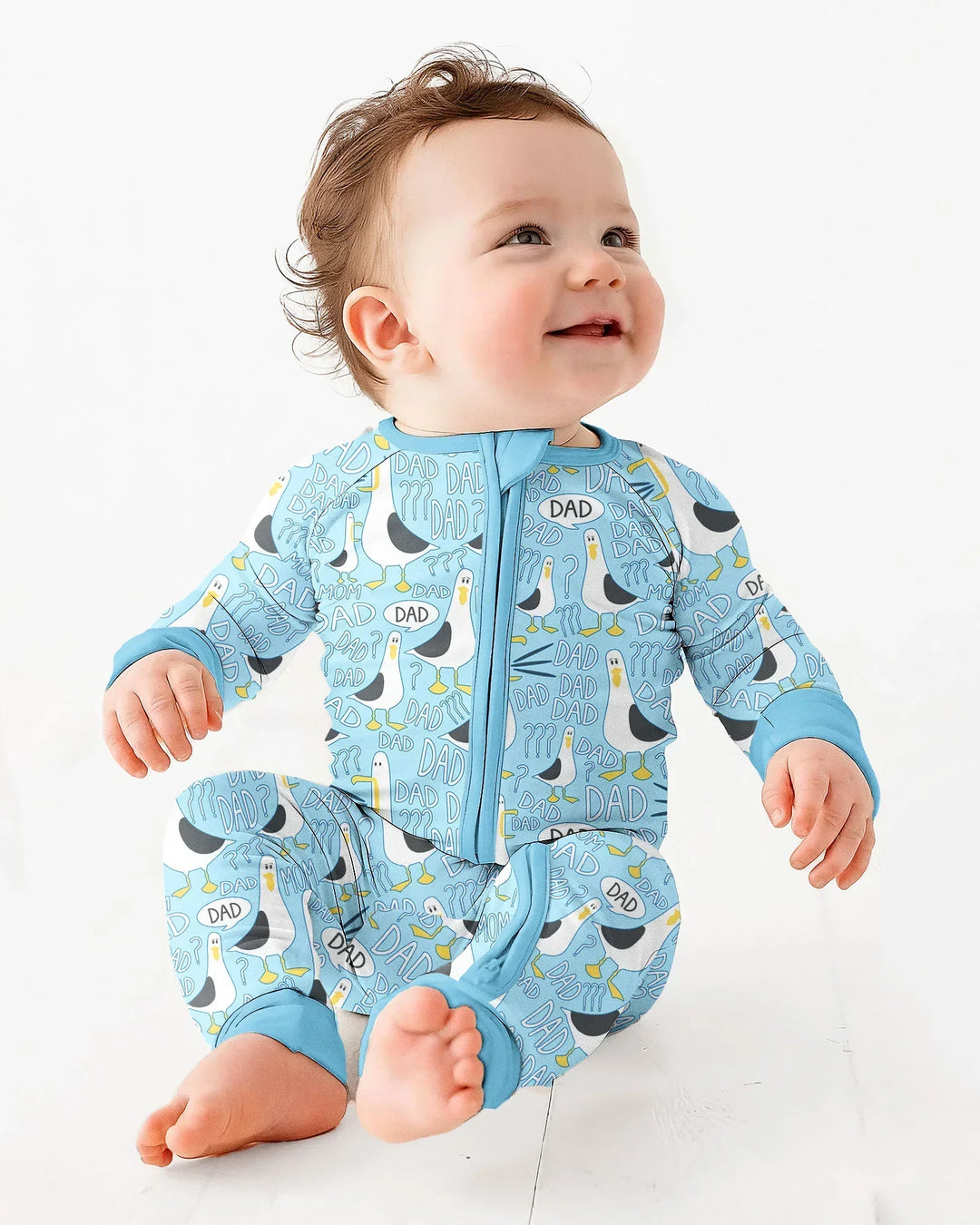 Gerippte Babykleidung mit individuellem Foto - Weich &amp; Skizzenhaft