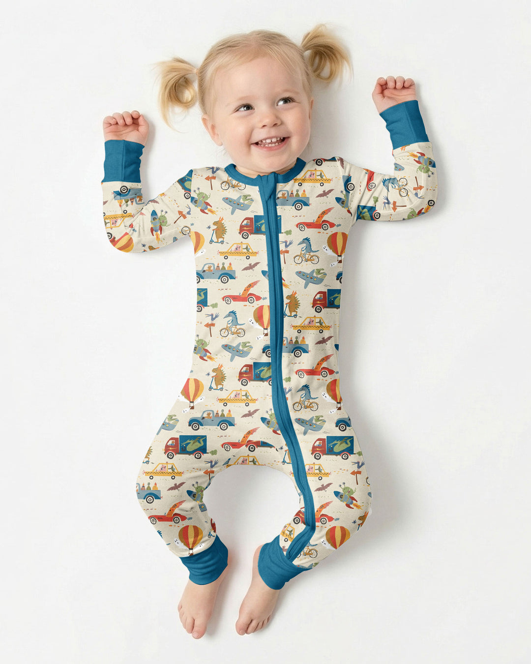 Monsters on the Move Bamboo Convertible Zippy