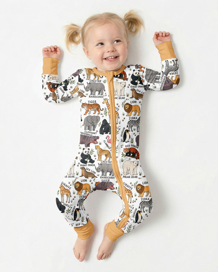 Zoo Animal Bamboo Convertible Zippy