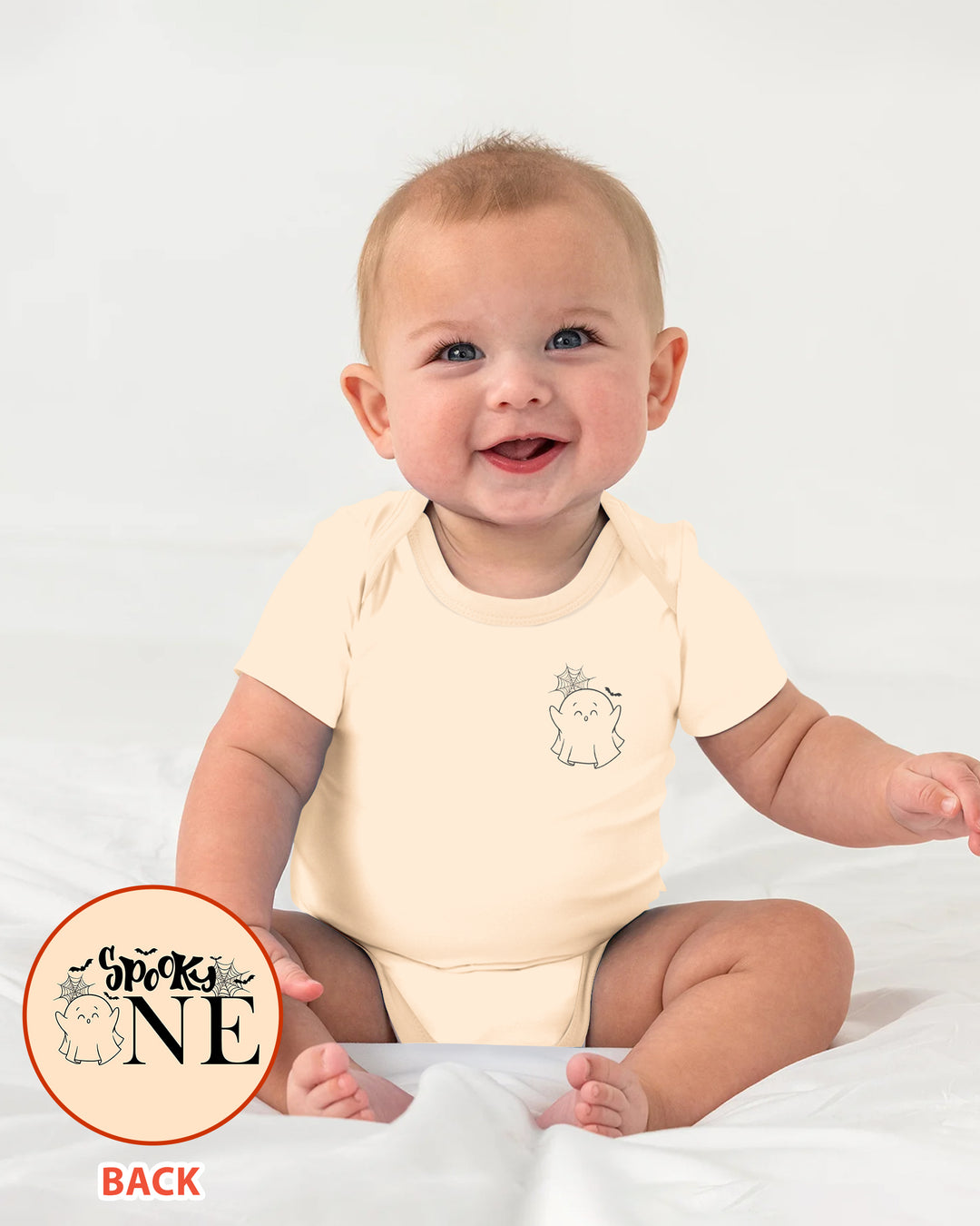 Spooky One Birthday First Birthday Halloween Bamboo Bodysuit