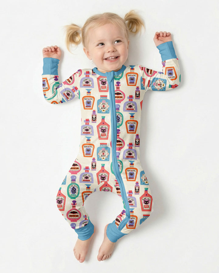 Retro Halloween Potions Bamboo Convertible Zippy