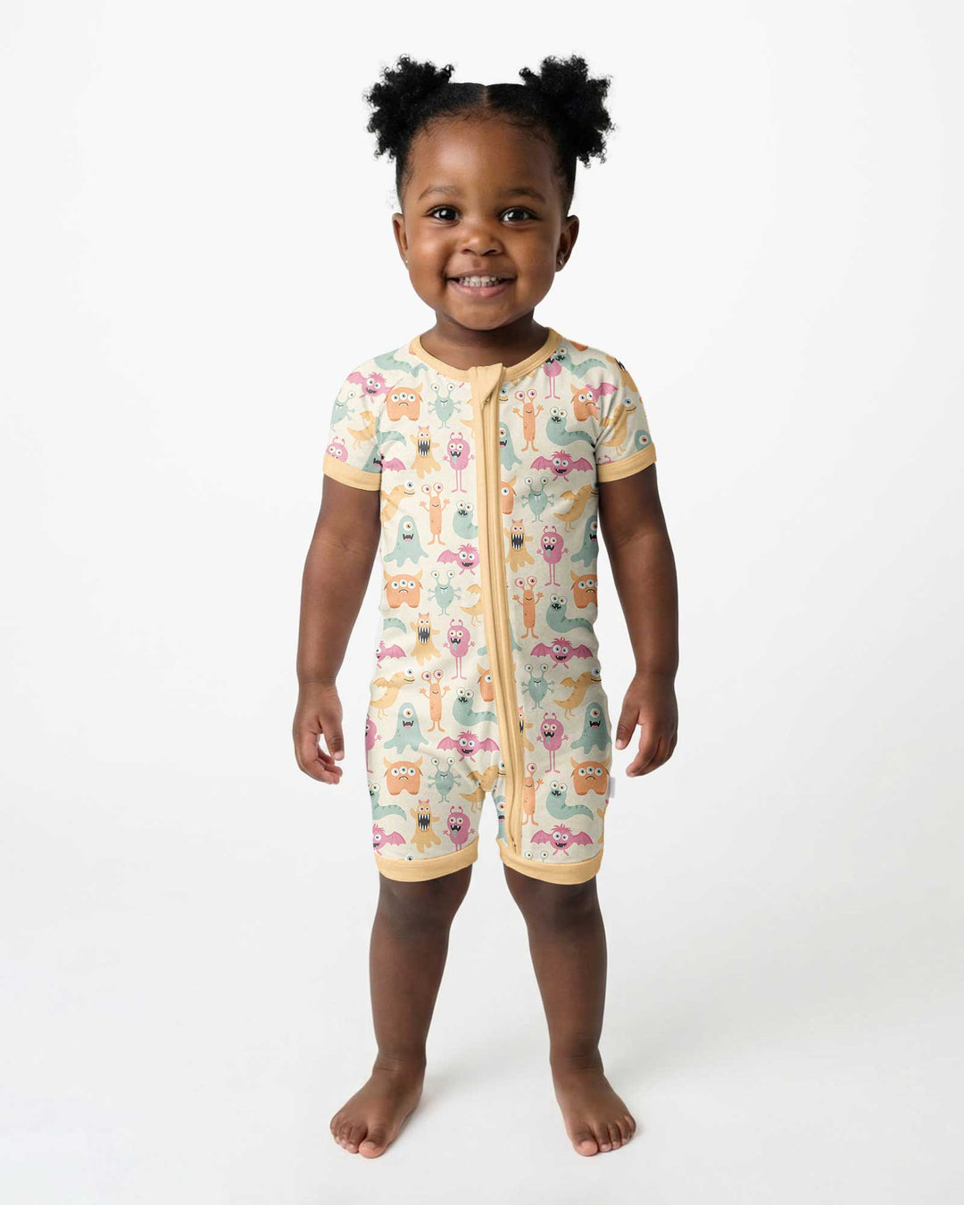 Monster Boo Bash Bamboo Shorty Zippy
