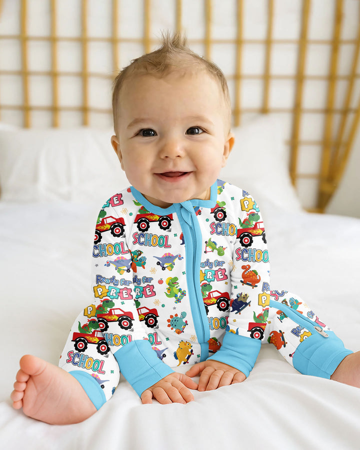 Gerippte Babykleidung mit individuellem Foto - Weich &amp; Skizzenhaft