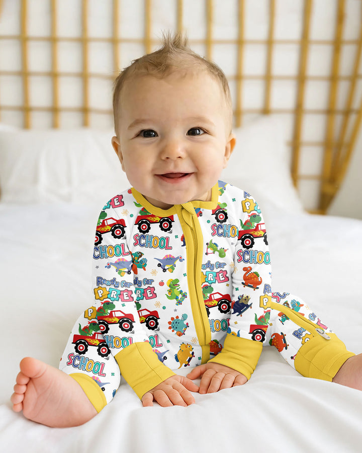 Gerippte Babykleidung mit individuellem Foto - Weich &amp; Skizzenhaft