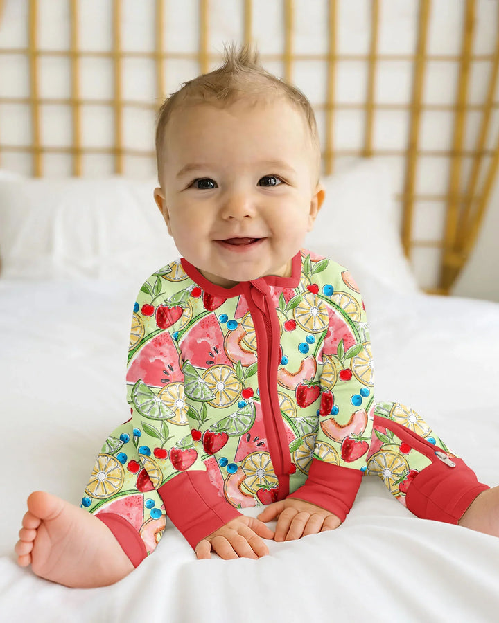 Gerippte Babykleidung mit individuellem Foto - Weich &amp; Skizzenhaft