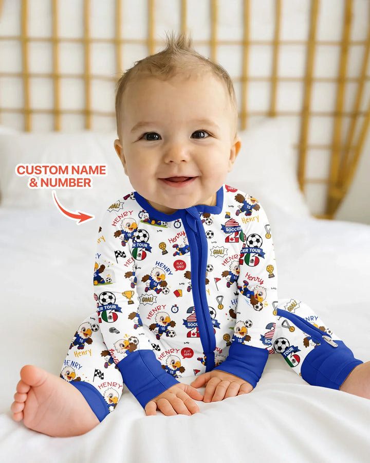 Gerippte Babykleidung mit individuellem Foto - Weich &amp; Skizzenhaft