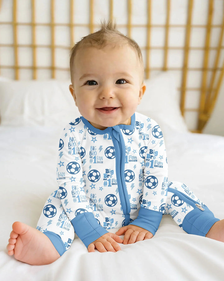 Gerippte Babykleidung mit individuellem Foto - Weich &amp; Skizzenhaft