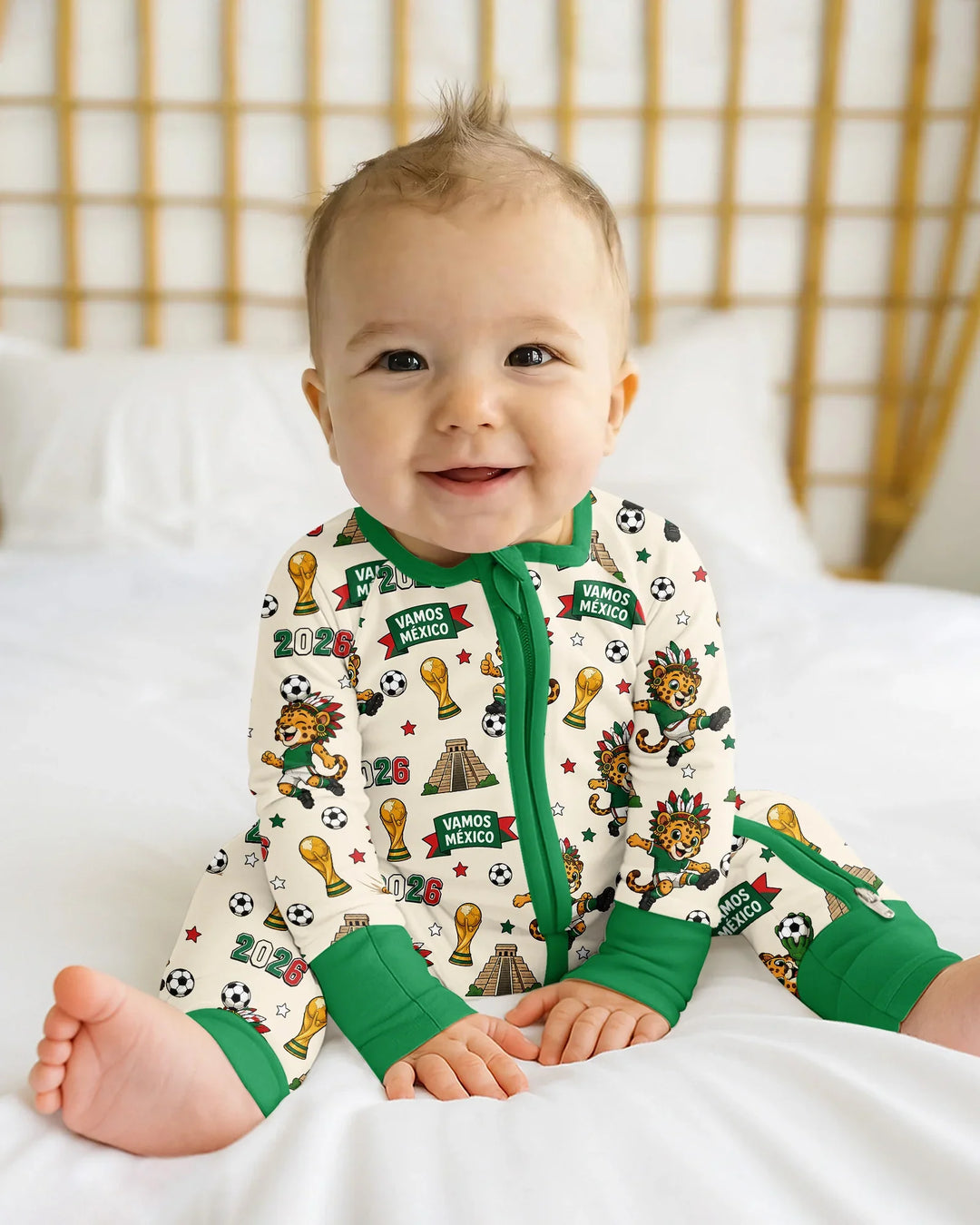 Gerippte Babykleidung mit individuellem Foto - Weich &amp; Skizzenhaft