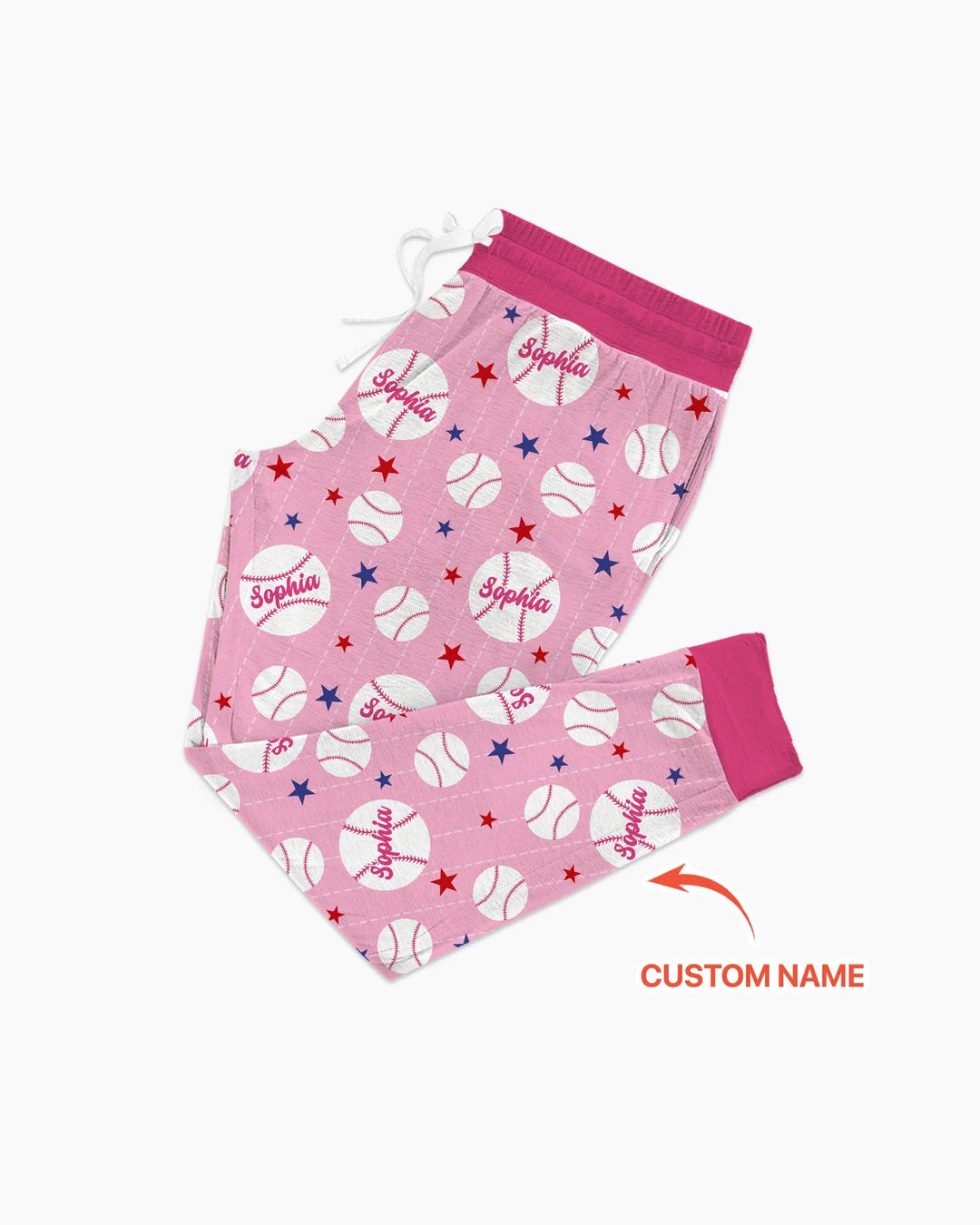 Personalisierter Name Rookie of The Year Passendes Pyjama-Set für Damen aus Bambus