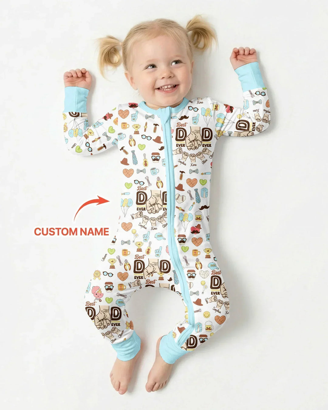 Gerippte Babykleidung mit individuellem Foto - Weich &amp; Skizzenhaft