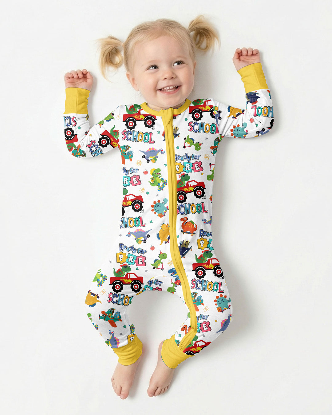 Gerippte Babykleidung mit individuellem Foto - Weich &amp; Skizzenhaft
