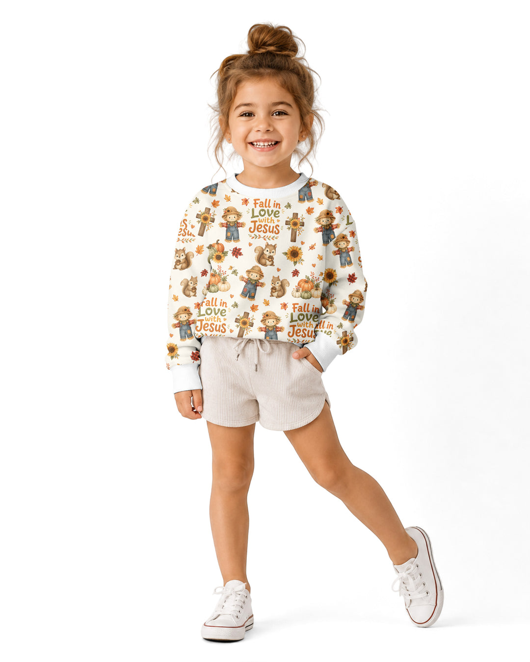 Fall For Jesus Bamboo Crewneck Sweatshirt